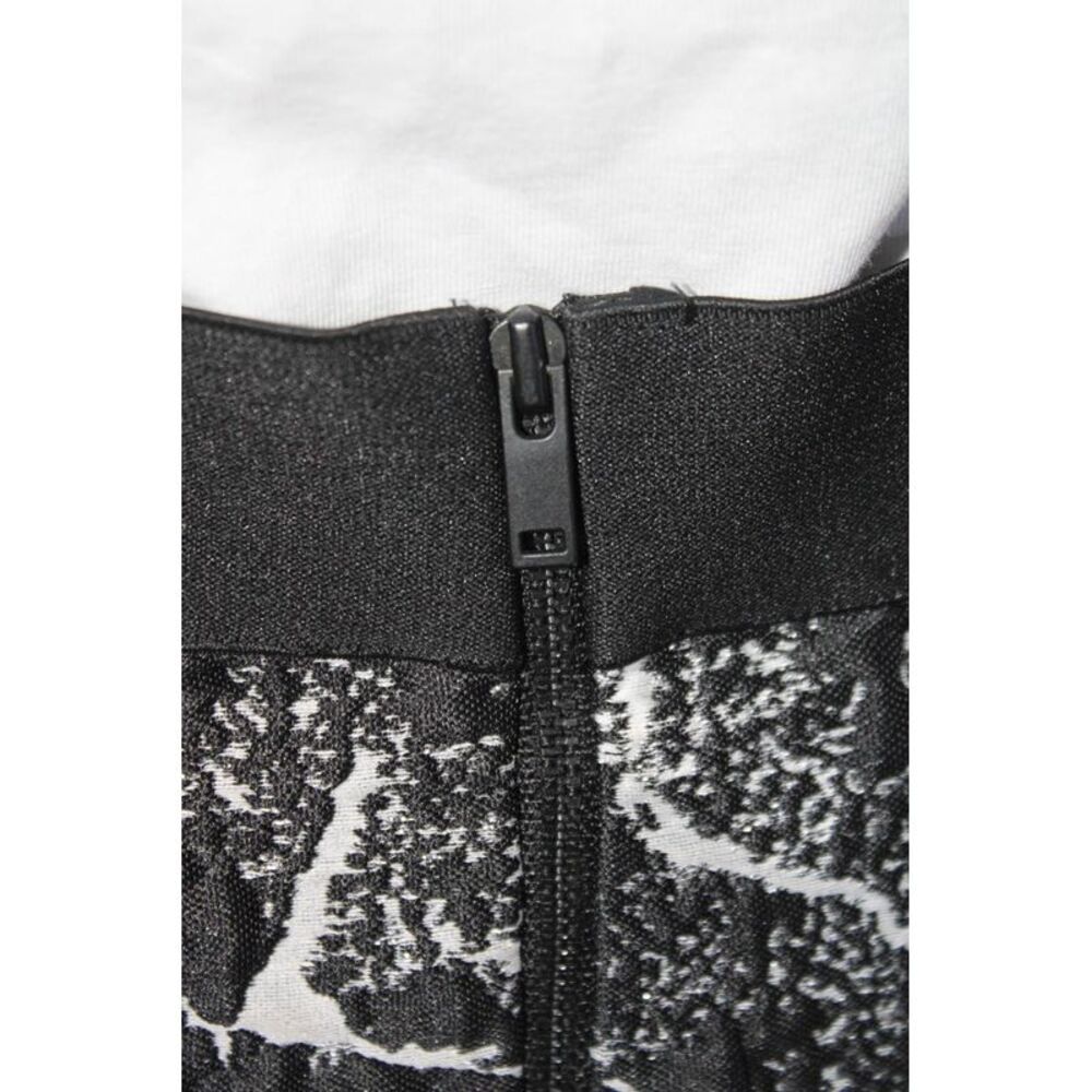 Cos Womens Textured Abstract Print Elastic Waist … - image 4